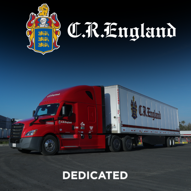 Connecting Freight Capacity with Professional Service — Meet C.R. England’s Dedicated Services